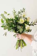 White Christmas bouquet