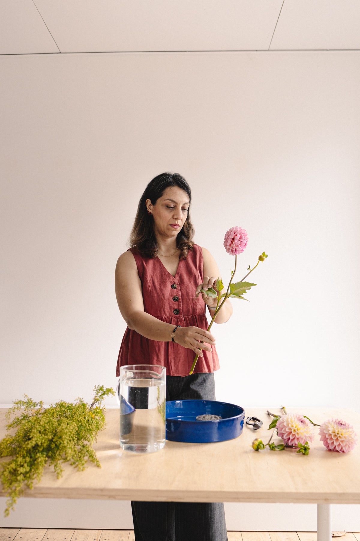 Japanese Floral Arrangement (Ikebana)